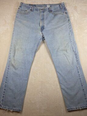 Levi’s 505 Regular Fit Straight Leg Jeans – Light Wash – Men’s W38 L30